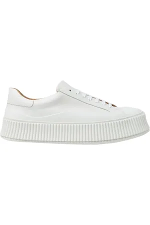 Jil Sander Heren, Schoenen, Wit, Maat: 42 EU Leer