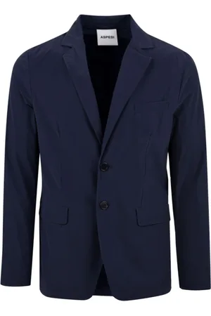 Aspesi Heren, Jassen, Blauw, Maat: M