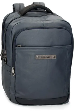 Pepe Jeans Unisex, Tassen, Grijs, Maat: ONE Size Leer