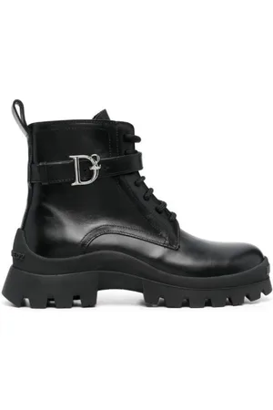 Dsquared2 Dames, Schoenen, Zwart, Maat: 41 EU Leer