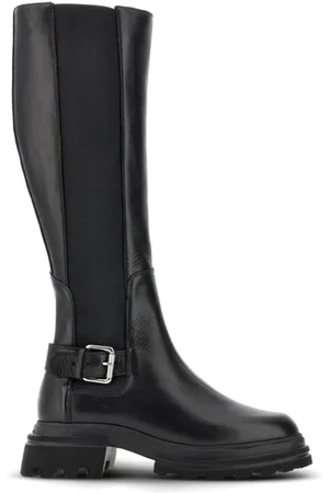 Hogan Dames, Schoenen, Zwart, Maat: 40 EU Leer