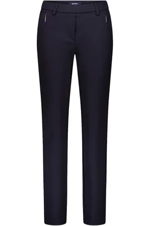 Atelier Gardeur Dames, Broeken, Blauw, Maat: S