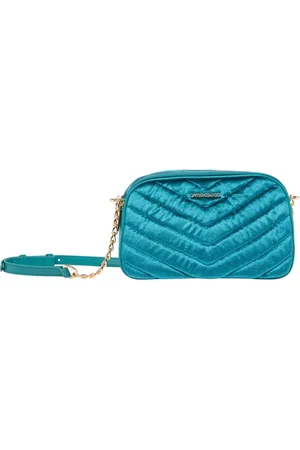 Carlo Colucci Dames, Tassen, Blauw, Maat: ONE Size