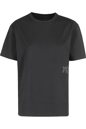 Alexander Wang Dames, Tops, Zwart, Maat: XS Katoen