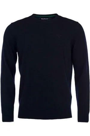 Barbour Heren, Truien, Blauw, Maat: S Wol