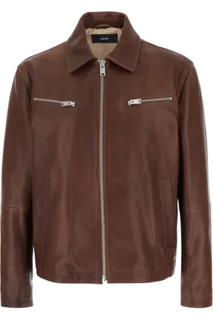 arma leder Heren, Jassen, Bruin, Maat: M