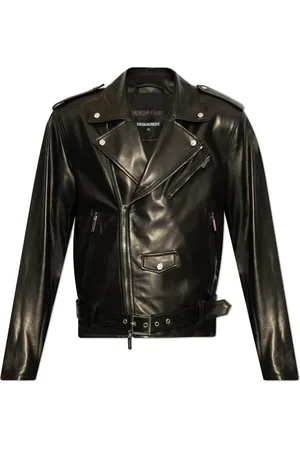 Dsquared2 Heren, Jassen, Zwart, Maat: L Leer
