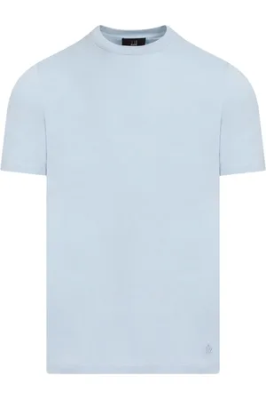 Dunhill Heren, Tops, Blauw, Maat: XL Katoen