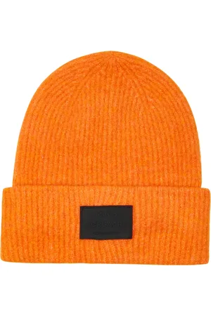 Mads Norgaard Dames, Accessoires, Oranje, Maat: ONE Size Wol