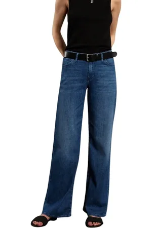 3x1 Dames, Jeans, Blauw, Maat: W30 Katoen