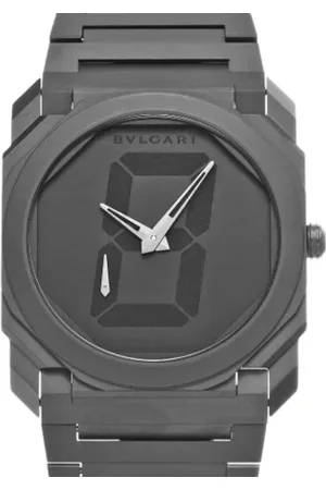 Bvlgari Heren, Pre-owned, Zwart, Maat: ONE Size