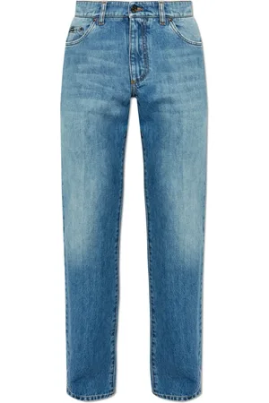 Dolce & Gabbana Heren, Jeans, Blauw, Maat: XL Katoen