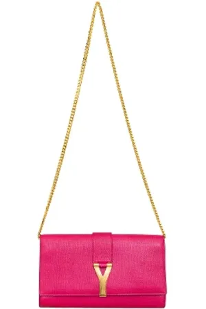 Saint Laurent Dames, Pre-owned, Roze, Maat: ONE Size Leer