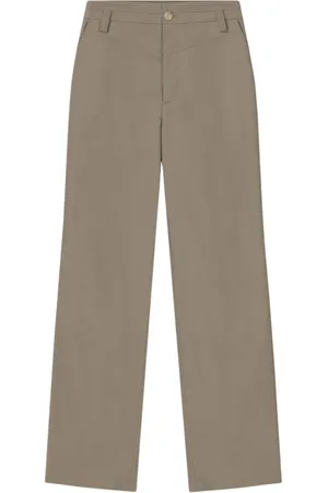 AERON Dames, Broeken, Grijs, Maat: M Nylon