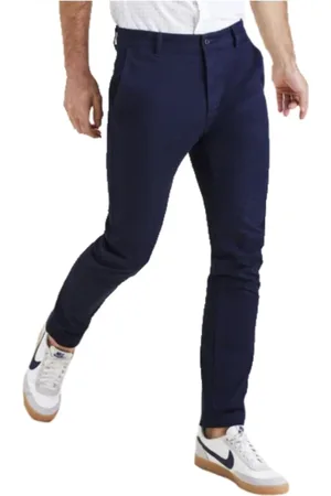 Dockers Heren, Broeken, Blauw, Maat: W36 L32 Katoen