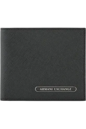 Armani Exchange Heren, Accessoires, Zwart, Maat: ONE Size Leer
