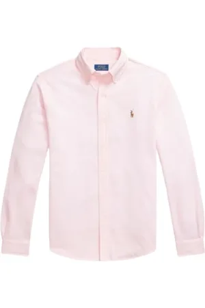 Ralph Lauren Heren, Overhemden, Roze, Maat: L Katoen