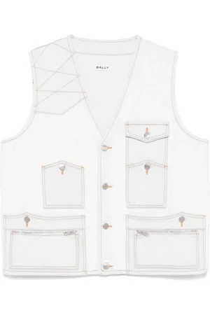 Bally Heren, Jassen, Blauw, Maat: L Poliester