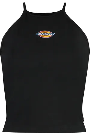 Dickies Dames, Tops, Zwart, Maat: S Katoen