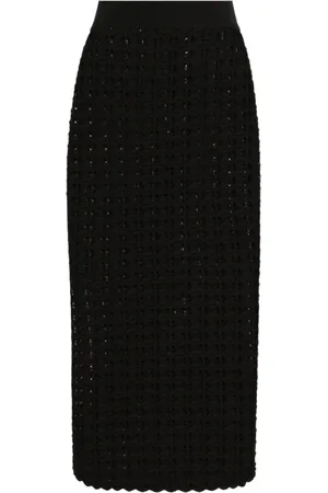 Dolce & Gabbana Dames, Rokken, Zwart, Maat: S