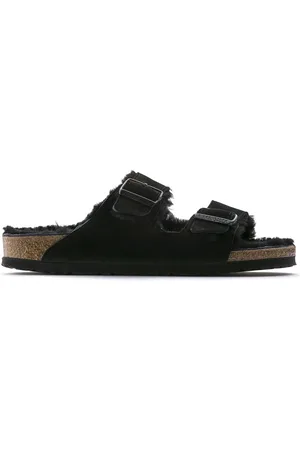 Birkenstock Dames, Schoenen, Zwart, Maat: 41 EU Leer