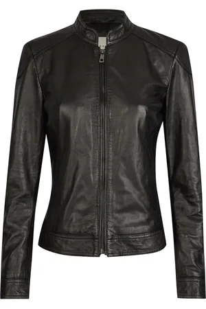 Bugatti Dames, Jassen, Zwart, Maat: 3XL Leer