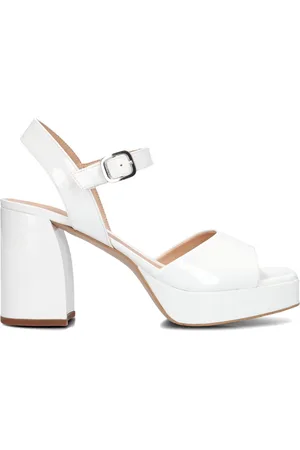 Unisa Dames, Schoenen, Wit, Maat: 40 EU Leer
