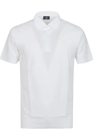 BARBA Heren, Tops, Wit, Maat: M Katoen