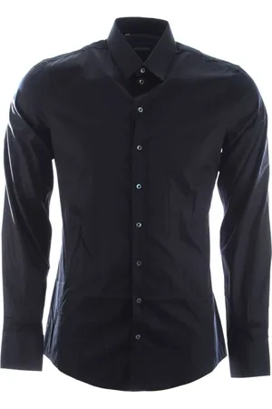 Dolce & Gabbana Heren, Overhemden, Zwart, Maat: 3XS Katoen