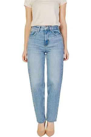 ONLY Dames, Jeans, Blauw, Maat: W28 L30 Katoen