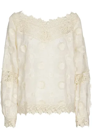 Caroline Biss Dames, Blouses & Shirts, , Maat: S Katoen