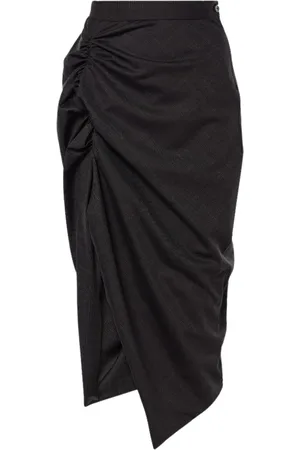 Vivienne Westwood Dames, Rokken, Bruin, Maat: L Wol