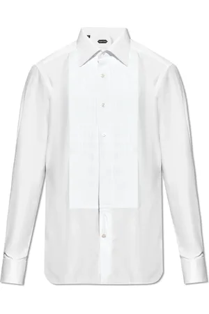 Tom Ford Heren, Overhemden, Wit, Maat: L