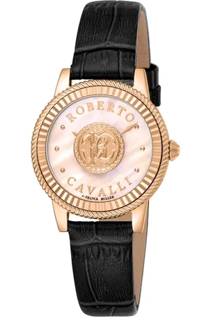 Roberto Cavalli Dames, Accessoires, Zwart, Maat: ONE Size Leer