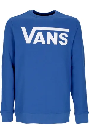 Vans Heren, Sweatshirts & Hoodies, Blauw, Maat: XS Katoen