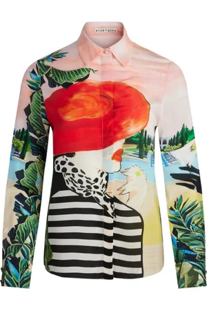 ALICE+OLIVIA Dames, Blouses & Shirts, Veelkleurig, Maat: S
