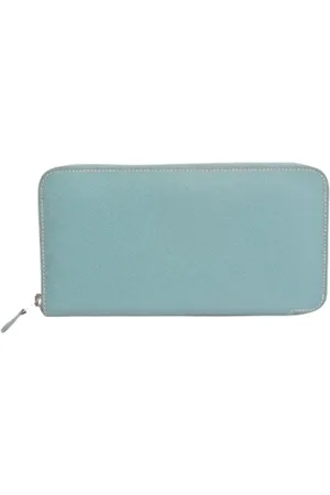 Hermès Dames, Pre-owned, Blauw, Maat: ONE Size Leer