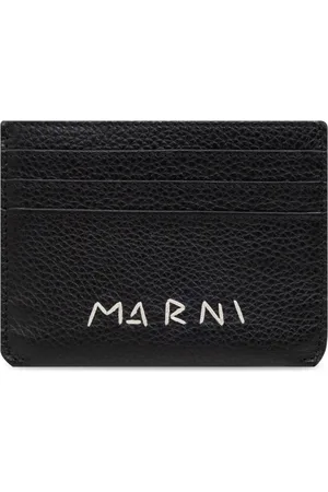Marni Heren, Accessoires, Zwart, Maat: ONE Size Leer