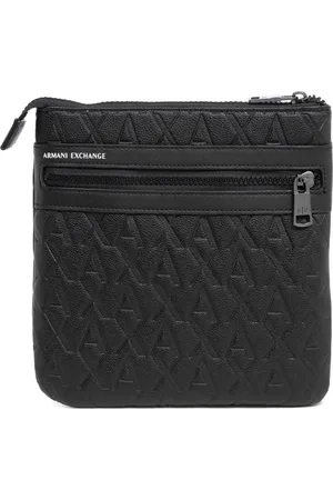 Armani Exchange Heren, Tassen, Zwart, Maat: ONE Size Poliester