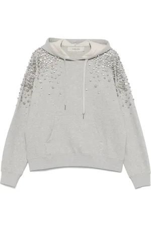 Golden Goose Dames, Sweatshirts & Hoodies, Grijs, Maat: S Katoen