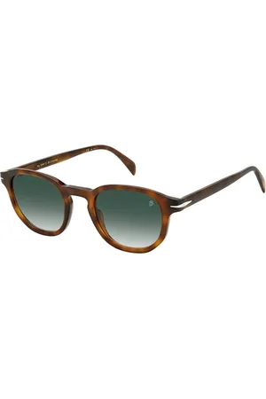 DB EYEWEAR BY DAVID BECKHAM Heren, Accessoires, Bruin, Maat: 49 MM