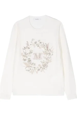 Max Mara Dames, Truien, Wit, Maat: XS