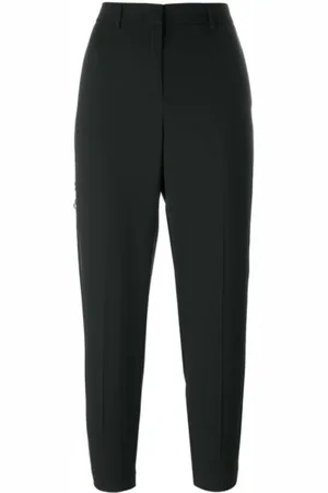 Twin-Set Dames, Broeken, Zwart, Maat: XS