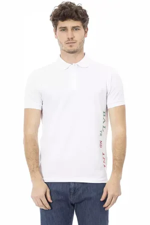 BALDININI Heren, Tops, Wit, Maat: XL Katoen