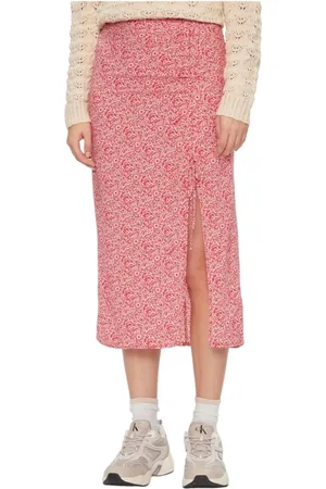 Pepe Jeans Dames, Rokken, Roze, Maat: XS Viscose