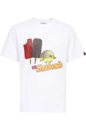 ICECREAM Heren, Tops, Wit, Maat: S Katoen