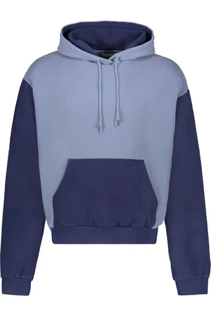 JOHN ELLIOTT Heren, Sweatshirts & Hoodies, Blauw, Maat: L Katoen
