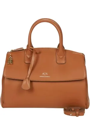Armani Exchange Dames, Tassen, Bruin, Maat: ONE Size