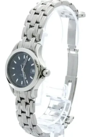 Omega Heren, Pre-owned, Zwart, Maat: ONE Size