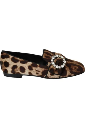 Dolce & Gabbana Dames, Schoenen, Bruin, Maat: 35 EU